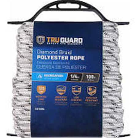 Mibro 0.25 in. x 100 ft. Tru Guard Poly Rope 231484